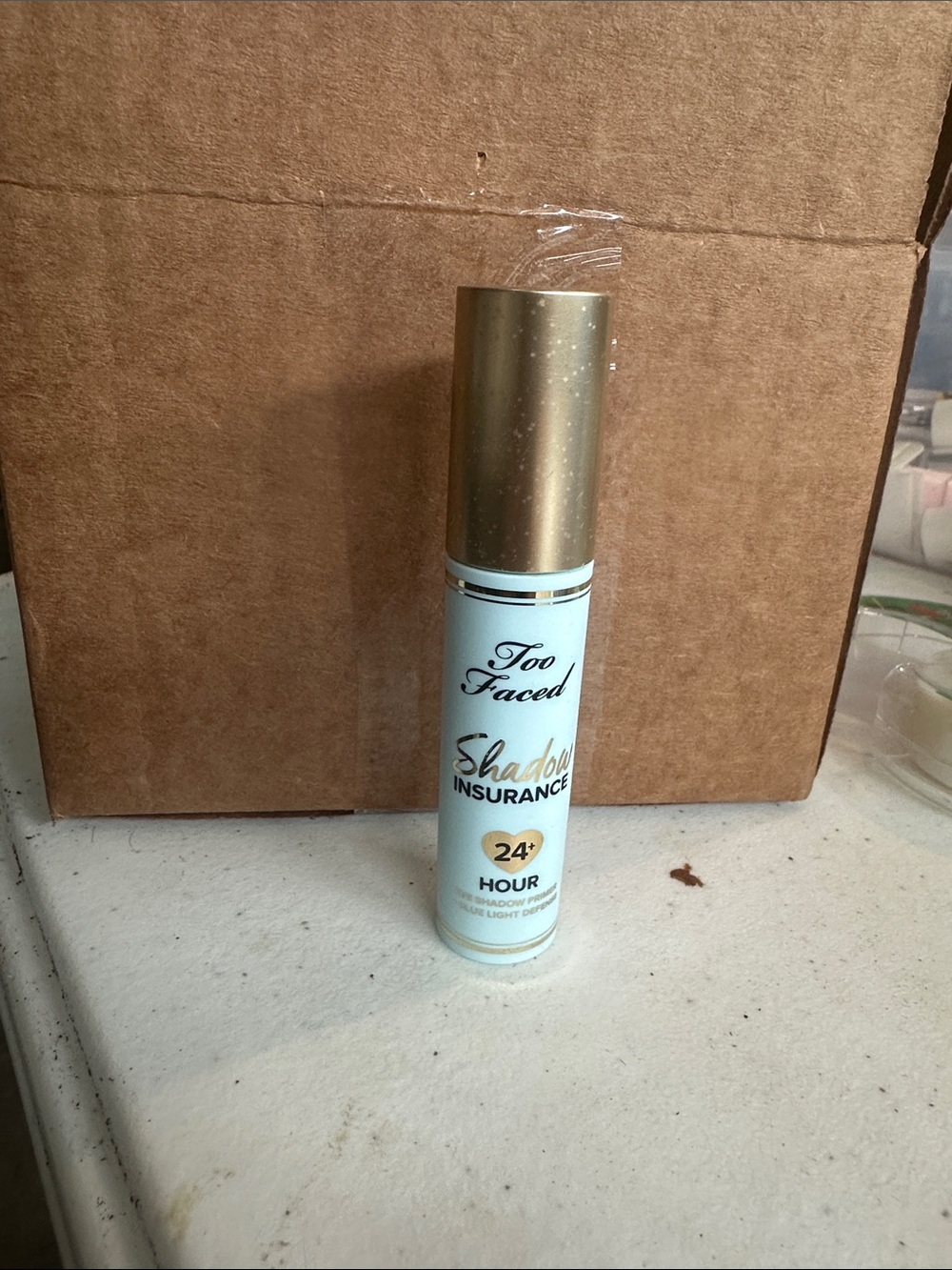 Too Faced Shadow Insurance Primer - White & Gold Cap